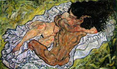 Egon Schiele  reproduccione de cuadro