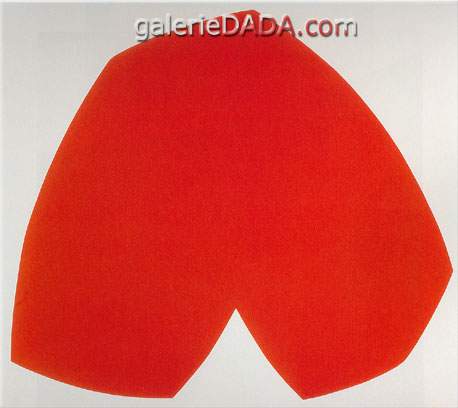 Ellsworth Kelly Blanco rojo reproduccione de cuadro