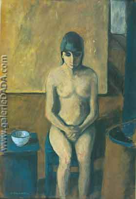 Felice Casorati  reproduccione de cuadro