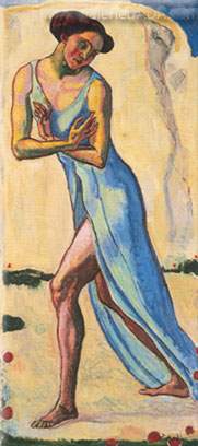 Ferdinand Hodler Mujer Walking reproduccione de cuadro