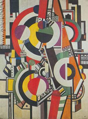 Fernand Leger Los discos reproduccione de cuadro