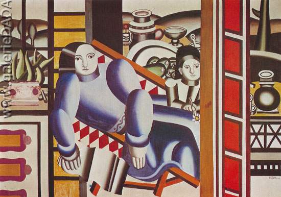 Fernand Leger Madre e hijo reproduccione de cuadro