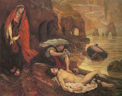 Ford Maddox Brown  reproduccione de cuadro