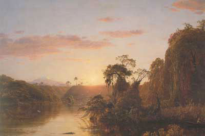 Frederic Edwin Church  reproduccione de cuadro