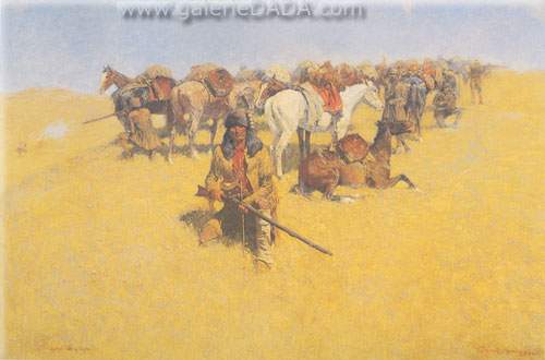 Frederic Remington  reproduccione de cuadro