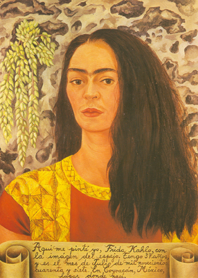 Frida Kahlo  reproduccione de cuadro