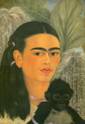 Frida Kahlo  reproduccione de cuadro