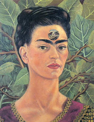 Frida Kahlo  reproduccione de cuadro