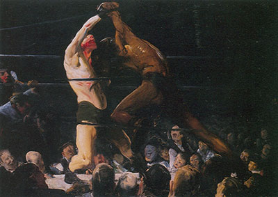 George Bellows  reproduccione de cuadro