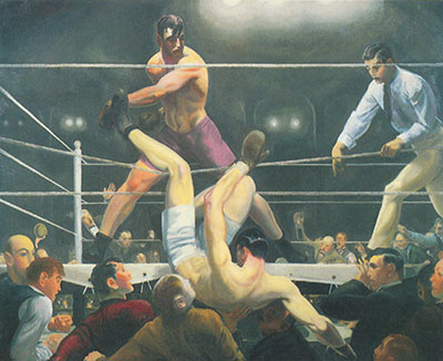 George Bellows  reproduccione de cuadro