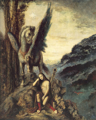 Gustave Moreau  reproduccione de cuadro