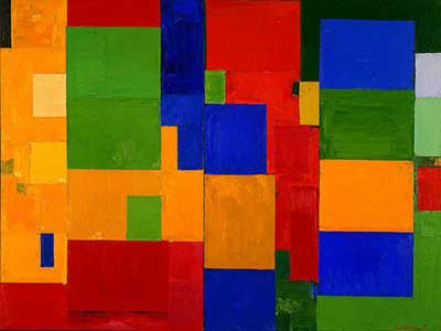 Hans Hofmann Muro combinable reproduccione de cuadro