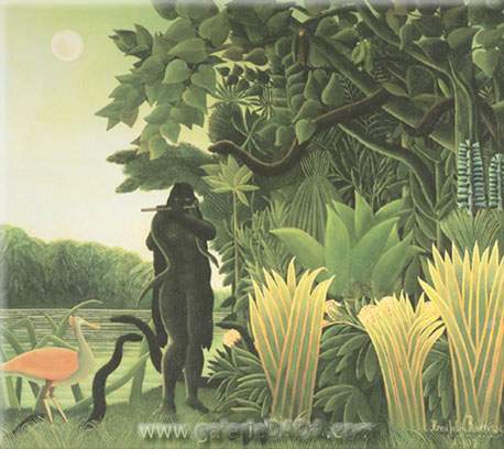 Henri Rousseau  reproduccione de cuadro