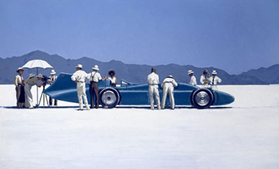 Jack Vettriano Bluebird en Bonneville reproduccione de cuadro