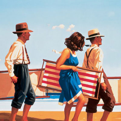 Jack Vettriano  reproduccione de cuadro