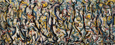 Jackson Pollock Mural reproduccione de cuadro