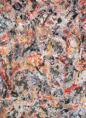 Jackson Pollock  reproduccione de cuadro