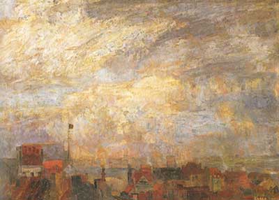 James Ensor  reproduccione de cuadro