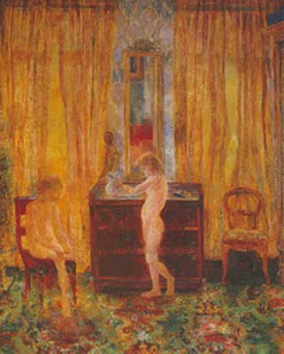 James Ensor Niños lavando reproduccione de cuadro