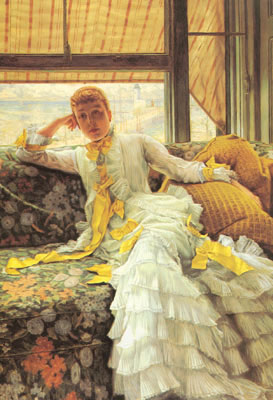 James Tissot  reproduccione de cuadro