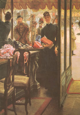 James Tissot  reproduccione de cuadro