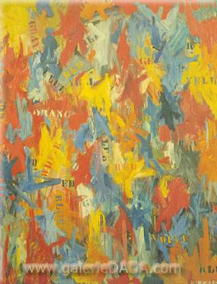 Jasper Johns  reproduccione de cuadro