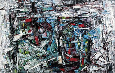 Jean-Paul Riopelle  reproduccione de cuadro