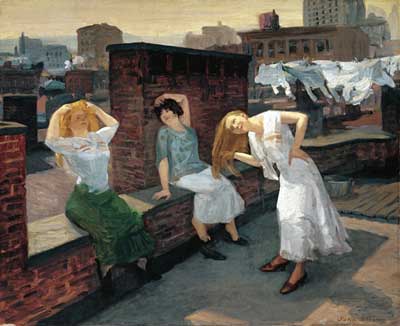 John Sloan  reproduccione de cuadro