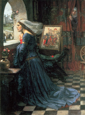 John William Waterhouse  reproduccione de cuadro