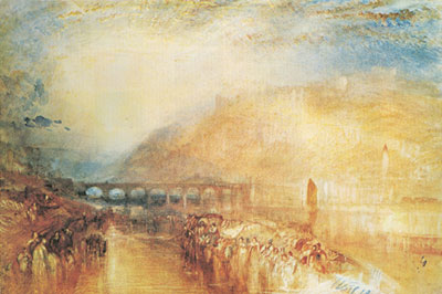 Joseph Mallord William Turner Heidelberg. reproduccione de cuadro