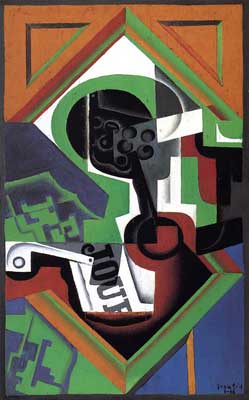 Juan Gris  reproduccione de cuadro