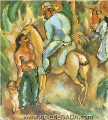 Jules Pascin Rider cubano reproduccione de cuadro