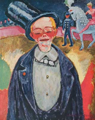 Kees van Dongen El payaso reproduccione de cuadro