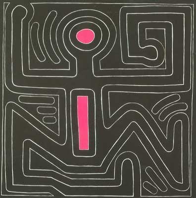 Keith Haring  reproduccione de cuadro