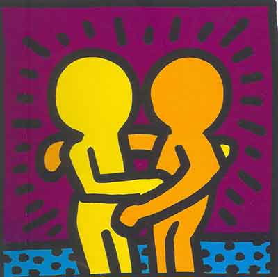 Keith Haring  reproduccione de cuadro