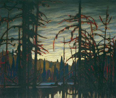 Lawren Harris Beaver Swamp Algoma reproduccione de cuadro