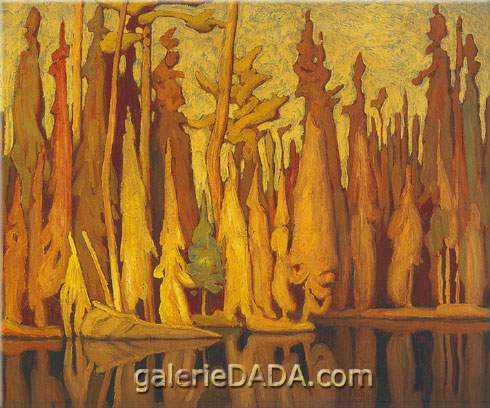 Lawren Harris Columna norte reproduccione de cuadro