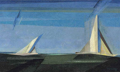 Lyonel Feininger Marine reproduccione de cuadro