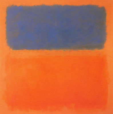 Mark Rothko Nube azul reproduccione de cuadro