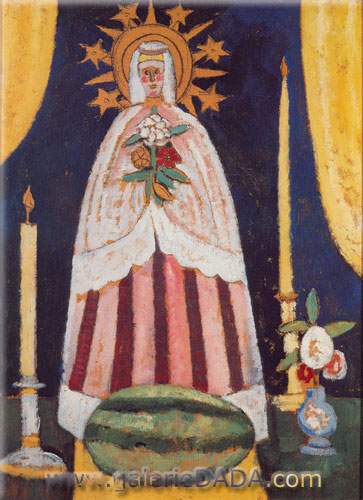 Marsden Hartley Bendecir el Melón reproduccione de cuadro