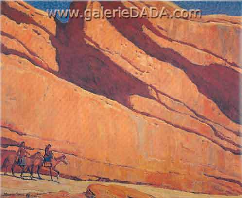 Maynard Dixon Ledges de Sunland reproduccione de cuadro