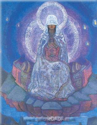 Nicholas Roerich Madre del Mundo reproduccione de cuadro