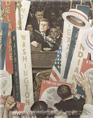 Norman Rockwell  reproduccione de cuadro