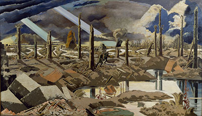 Paul Nash  reproduccione de cuadro