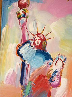 Peter Max  reproduccione de cuadro