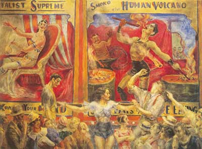 Reginald Marsh  reproduccione de cuadro