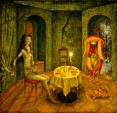 Remedios Varo  reproduccione de cuadro