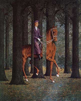 Rene Magritte  reproduccione de cuadro