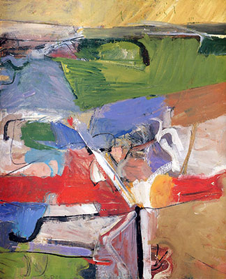 Richard Diebenkorn Berkeley No. 23 reproduccione de cuadro