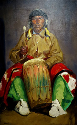 Robert Henri Retrato de Dieguito Roybal, San Ildefonso Pueblo reproduccione de cuadro